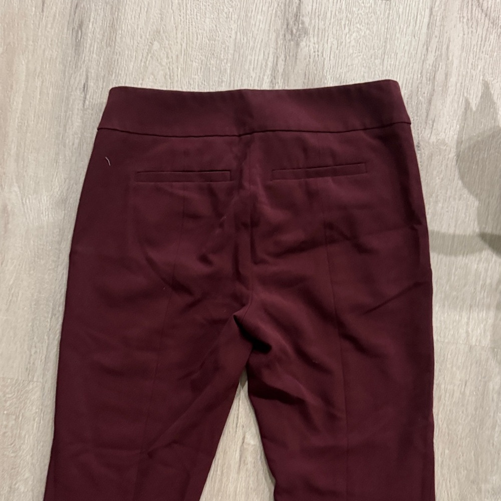 LOFT Deep Red Pants - Picture 4 of 4
